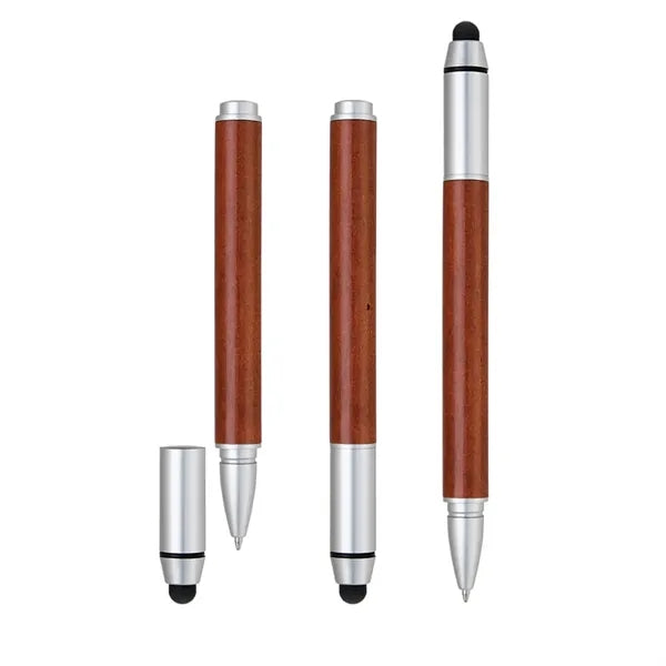 Cap-Off Wooden Stylus Pen