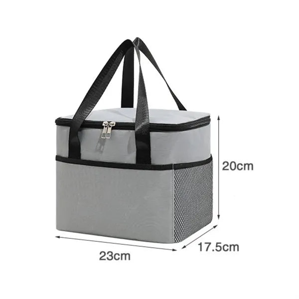 Insulated Lunch Box Cooler Tote Bag