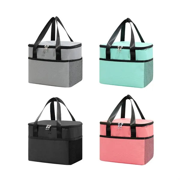 Insulated Lunch Box Cooler Tote Bag