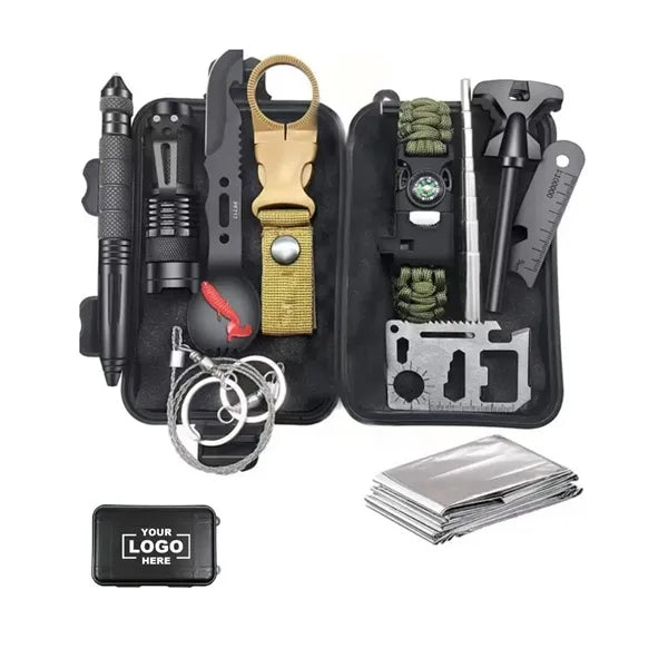 12 in 1 Professional Defense Emergency Survival Tool Kit