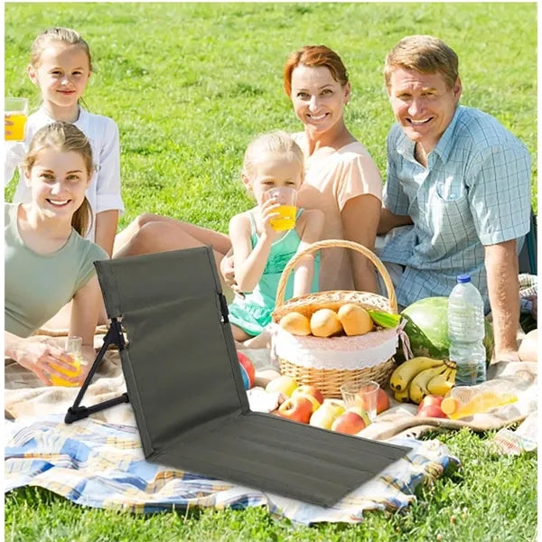 Portable Outdoors Beach Seats Cushion with Adjustable Backre