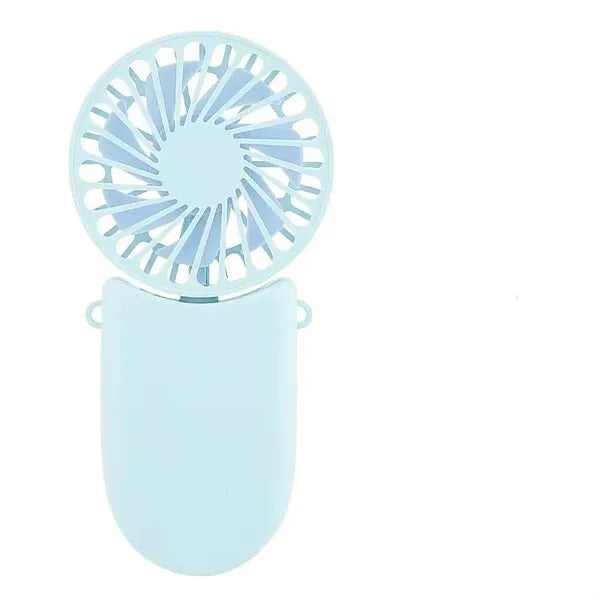 Foldable Handheld USB Fan With Lanyard