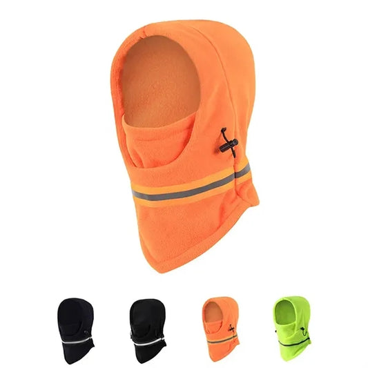 Outdoor Sports Reflective Winter Fleece Balaclava Mask