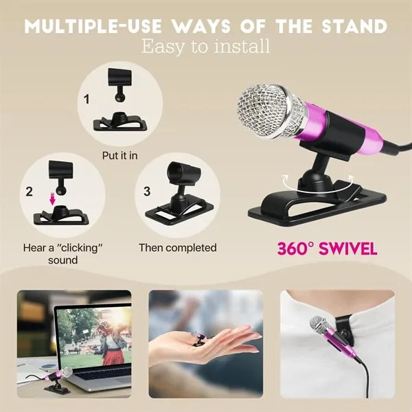 Mini Portable Microphone
