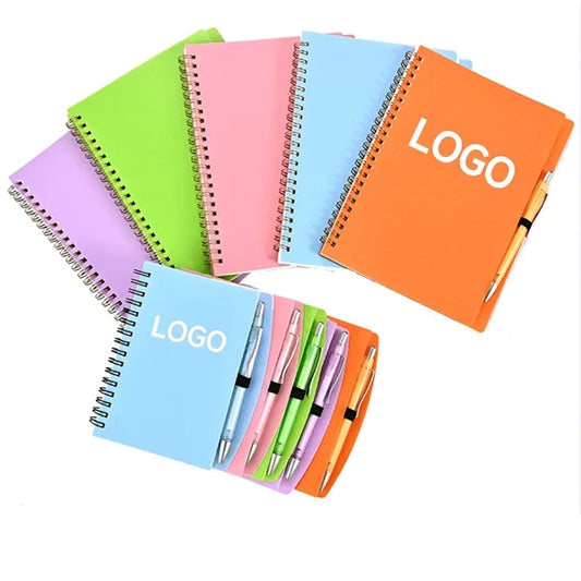 A5 Coil Notebook With Pen