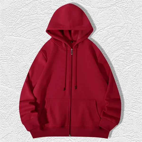 Soft Fleece Hoodie Oversized 14.8 oz. Full Zip Unisex M-3XL