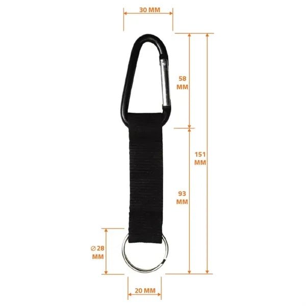 3/4" Carabiner Pocket Lanyard