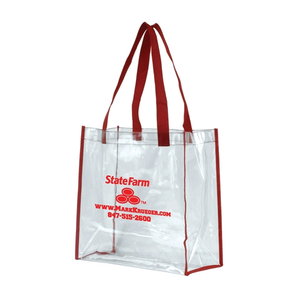 Matterhorn Clear Vinyl Stadium Compliant Tote Bag