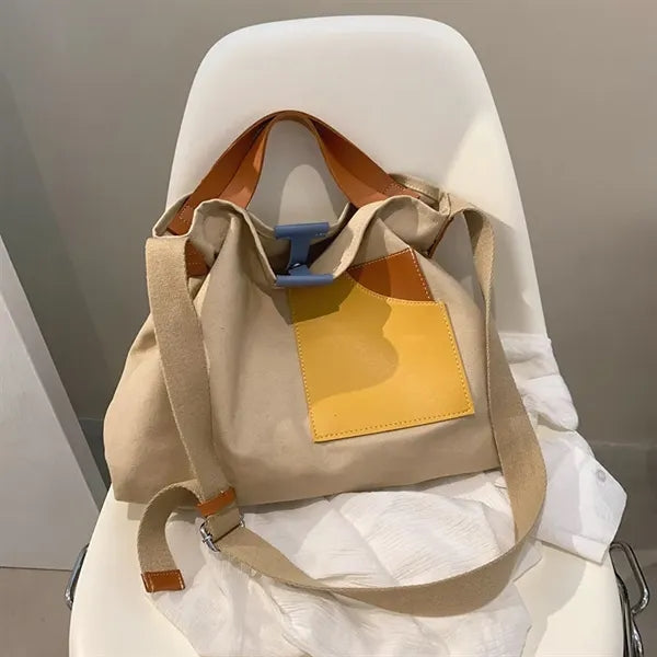 Canvas Shoulder Tote Bag