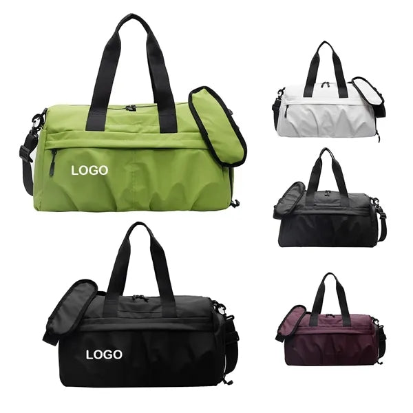 Versatile Gym Bags with Shoe Compartment