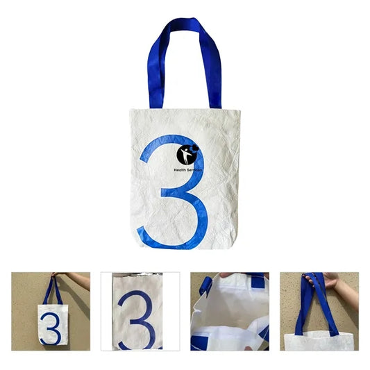 Recyclable Tyvek Paper Gift Shopping Tote Bag