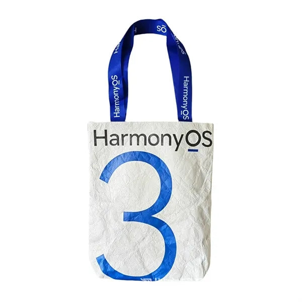 Recyclable Tyvek Paper Gift Shopping Tote Bag