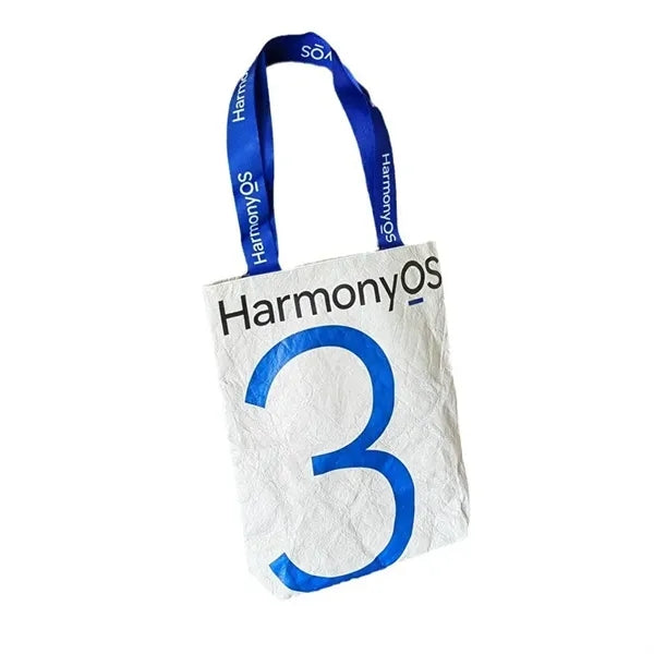 Recyclable Tyvek Paper Gift Shopping Tote Bag