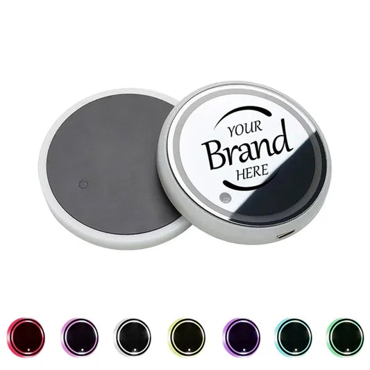 Led Car-Mounted Luminescent Water Cup Coaster