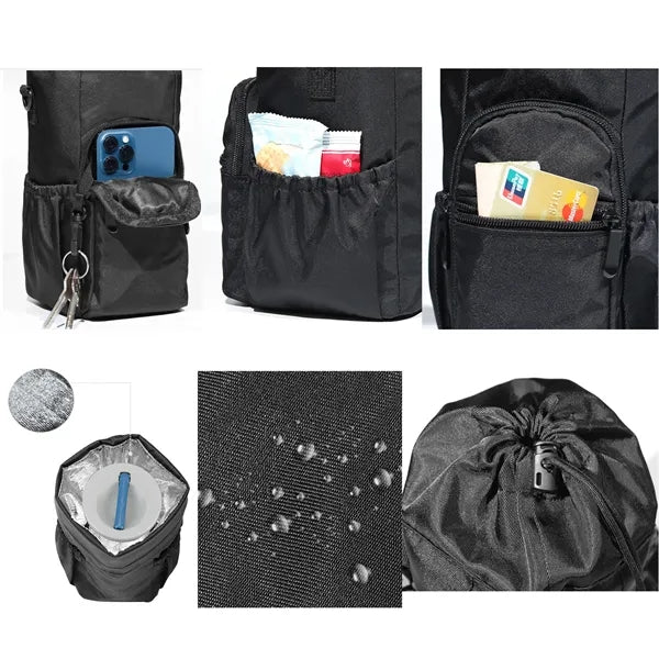 Insulated Water Bottle Holder with Strap