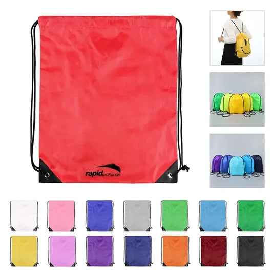 210D Polyester Drawstring Bags Cinch Sack