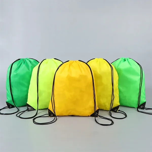 210D Polyester Drawstring Bags Cinch Sack