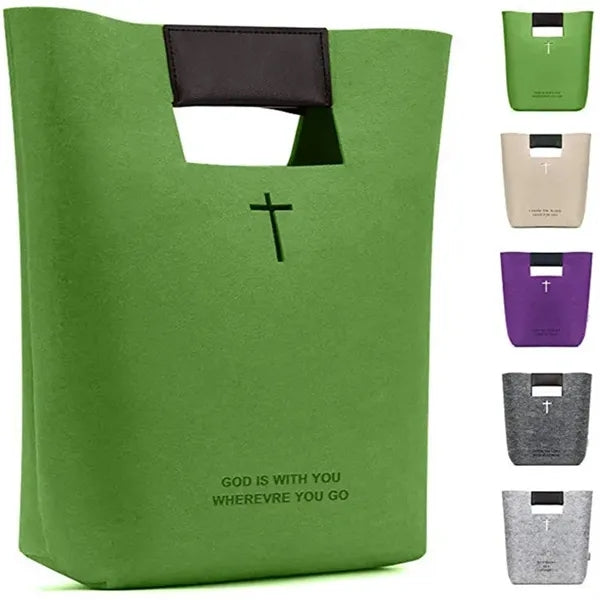 Felt Bible Tote Bag