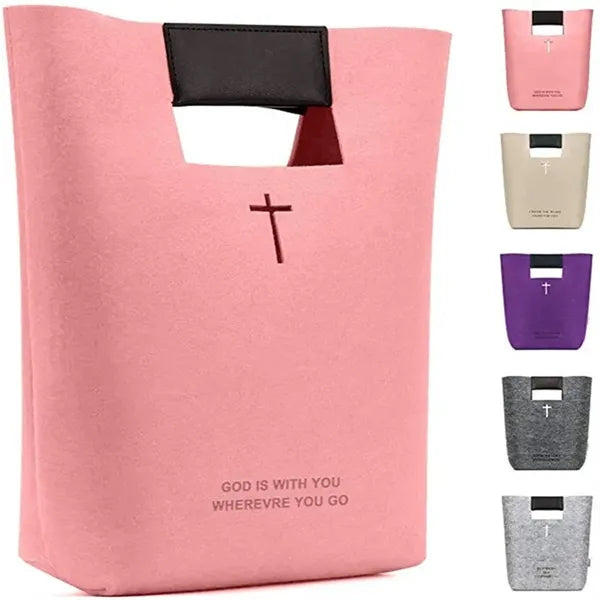 Felt Bible Tote Bag