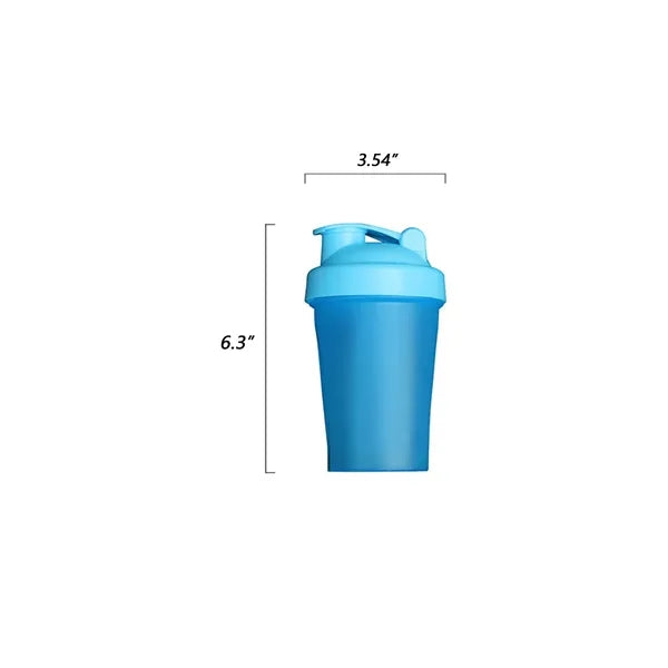 14oz Fitness Sports Protein Cup With Shaker Ball
