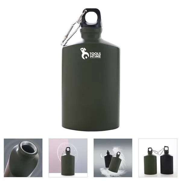 16 Oz Aluminum Canteen Water Bottle