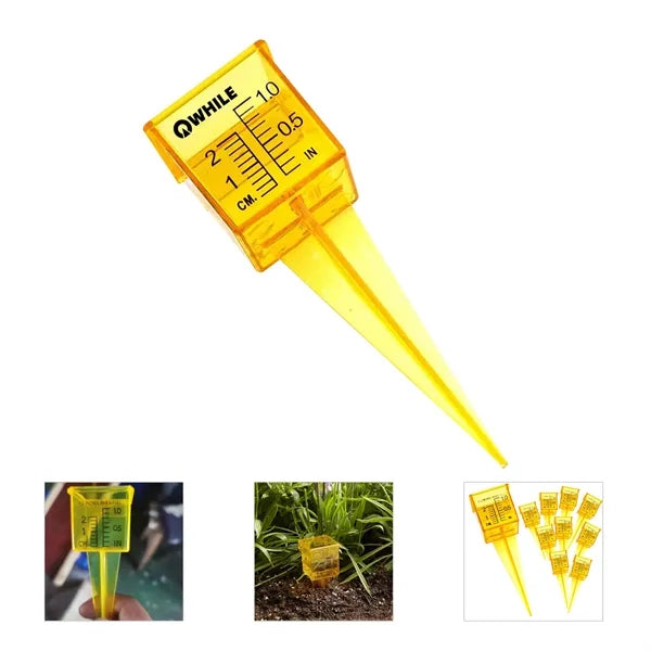 Plastic rain gauge