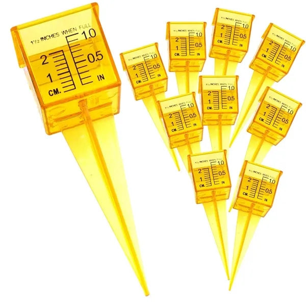 Plastic rain gauge