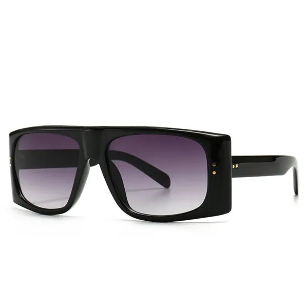 Retro Oversized Square Frame Sunglasses