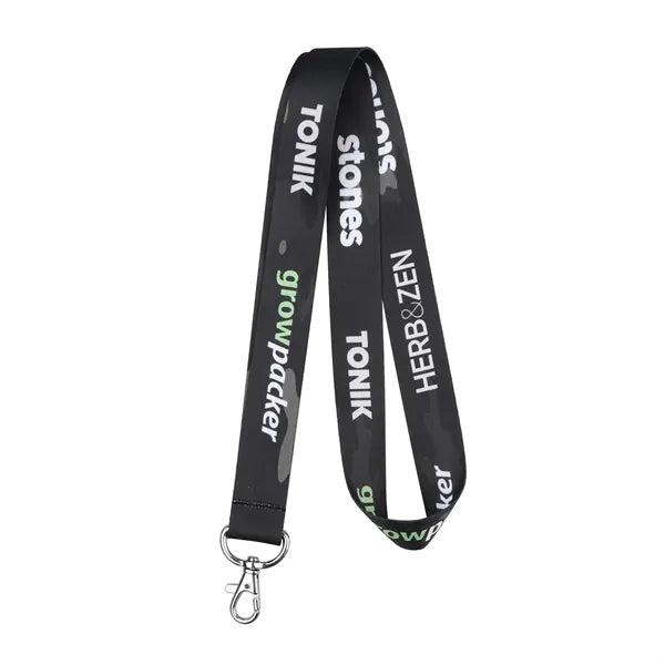 3/4" Full Color Dye Sublimation Lanyard