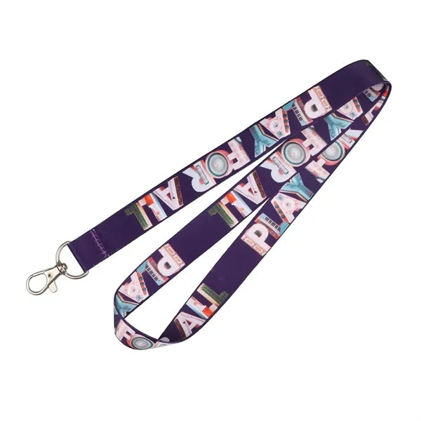 3/4" Full Color Dye Sublimation Lanyard