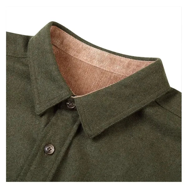 Men'S All Cotton Flannel Shirt