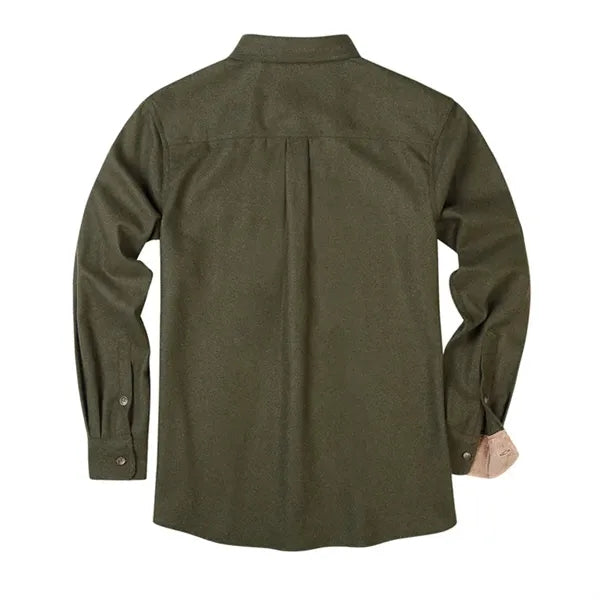Men'S All Cotton Flannel Shirt