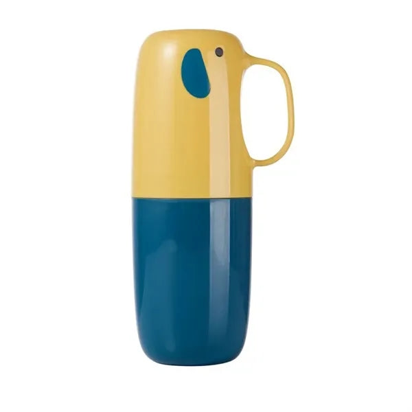Portable Toothpaste Holder Case Travel Toothbrush Cup