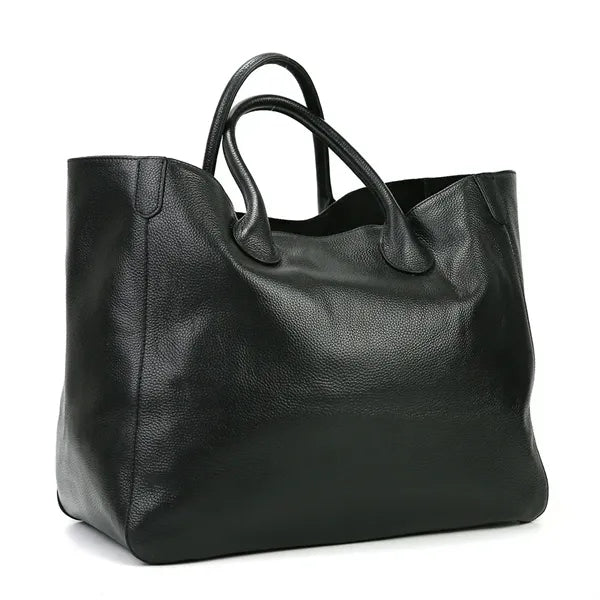 Large Tote Leather Bag