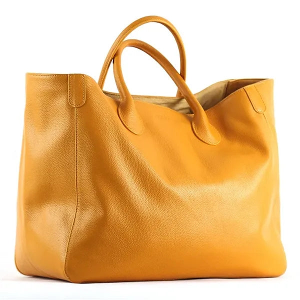 Large Tote Leather Bag