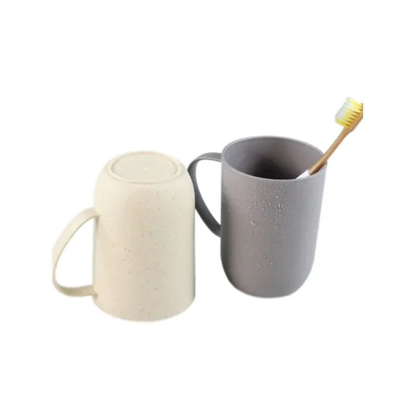 Wheat Straw Water Cup Home Handle