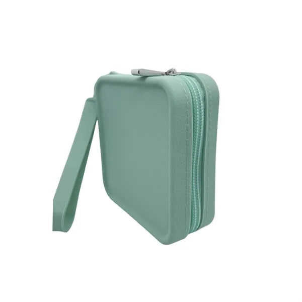 Portable Multi Purpose Silicone Zipper Bag Organizer Purse
