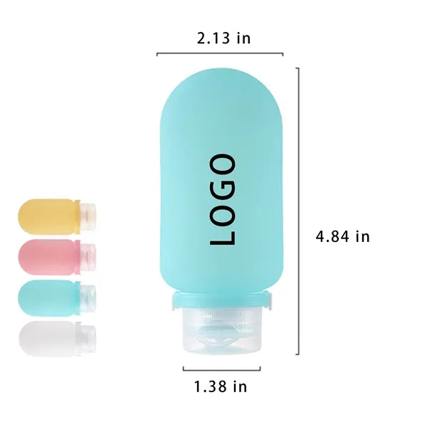 Travel Silicone Bottles Set