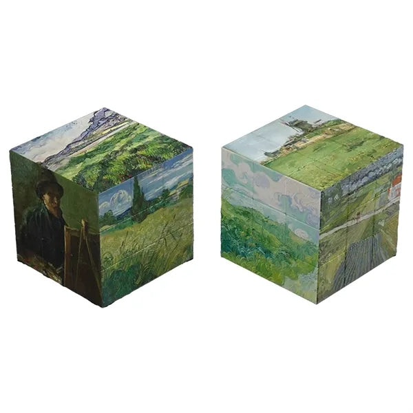 Third-Order Puzzle Cube Game For Kids