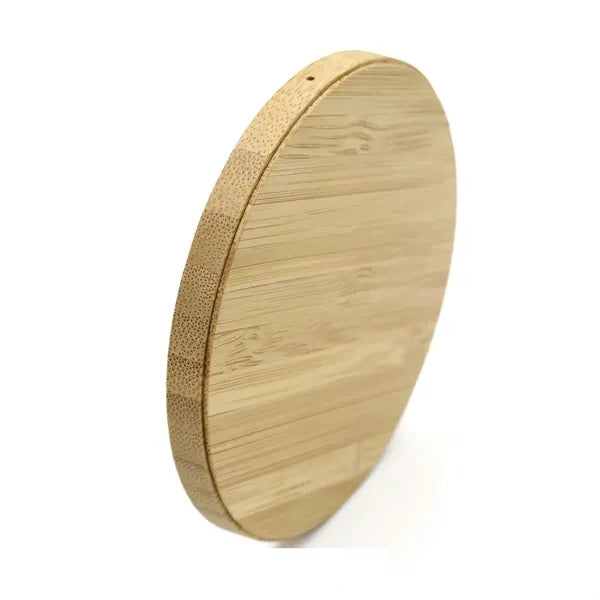 Circular Bamboo Wireless Charger
