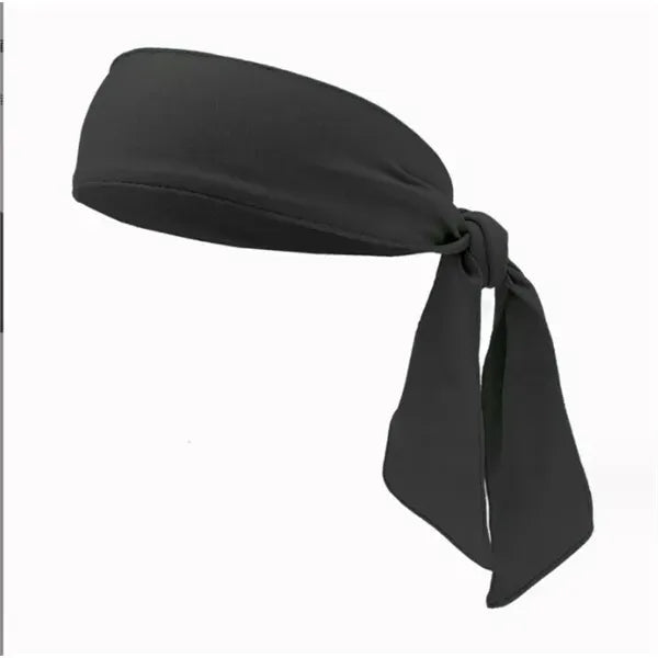 Tie Back Athletic Sports Headband