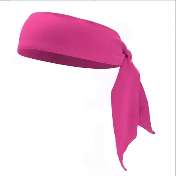 Tie Back Athletic Sports Headband