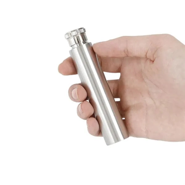1oz Stainless Steel Cigar Flask