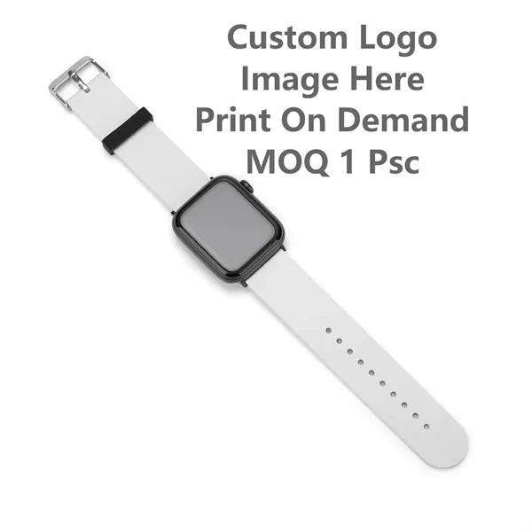 Logo Silicone Watch Bands Bulk