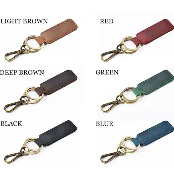 Leather Keychain Pendant
