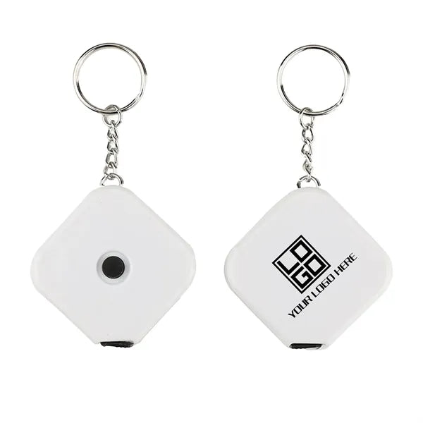 Square 5-Foot Tape Measure with Key Chain