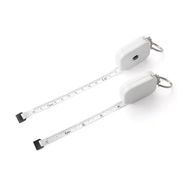 Square 5-Foot Tape Measure with Key Chain