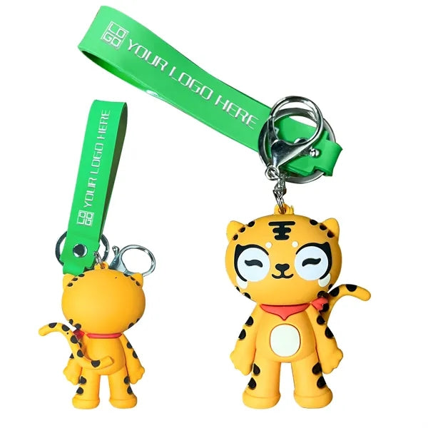 3D PVC Doll Keychain