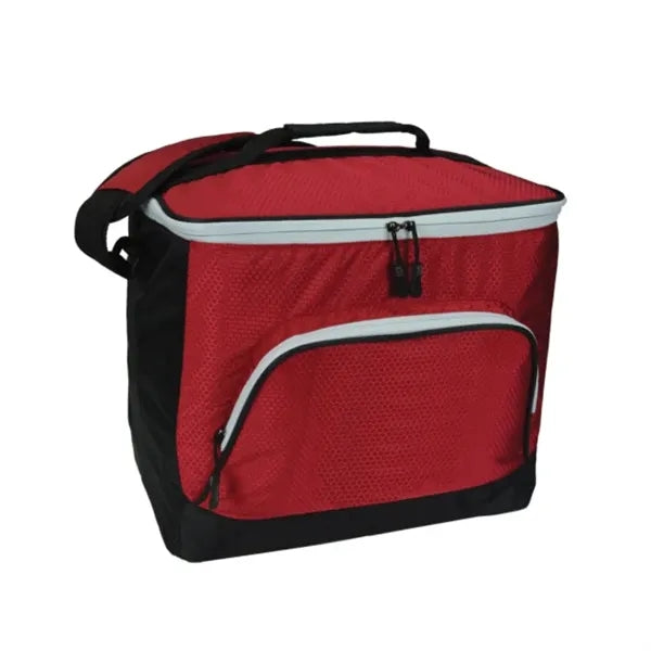 Oxford Cloth Tote Cooler Lunch Bag W/ Shoulder Strap