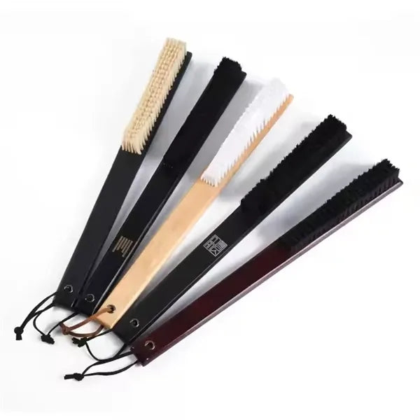 Natural pig bristle clothes 15"long handle